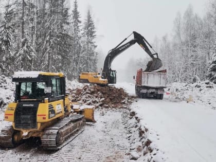 Реконструкция автомобильной дороги Валдай – Демянск выполнена на 44%