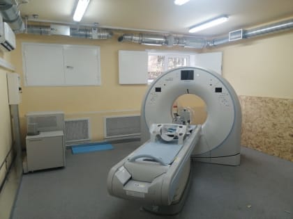 Новый томограф по нацпроекту "Здравоохранение" появился в Клинике №1