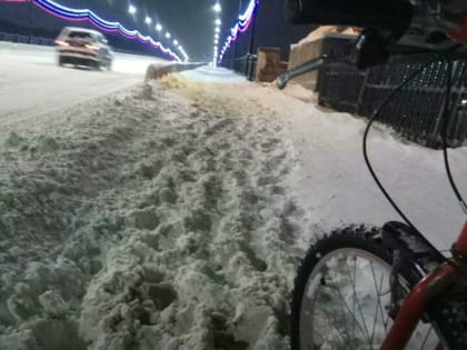 В Великом Новгороде провалили уборку улиц от снега