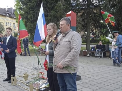 В Великом Новгороде прошло торжественное мероприятие, посвященное 104-годовщине образования пограничных войск РФ