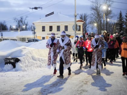 В Великом Новгороде состоялся костюмированный забег