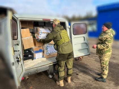 «Единая Россия» продолжает помогать фронту и жителям новых регионов