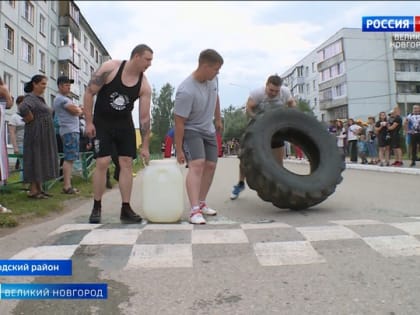 В посёлке Панковка прошла силовая экстрим-эстафета