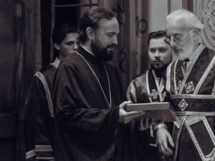 Александр Дворкин произнёс проповедь в Крестовоздвиженском соборе Юрьева монастыря