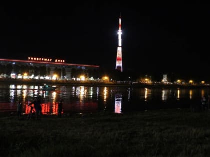 В День радио на новгородской телебашне включат праздничную подсветку
