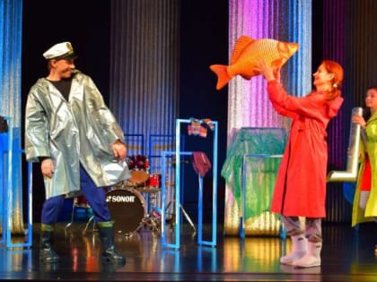 Маленькие новгородцы увидят премьеру спектакля «Волшебная лужа» про весёлых водошлёпов