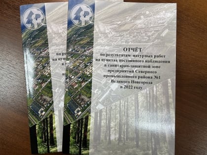 Экология лесов промышленного района Великого Новгорода в 2022 году