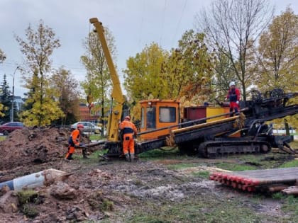 В Великом Новгороде модернизируют канализационные линии