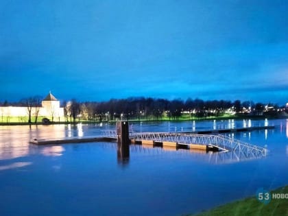 Уровень воды в Ильмене и Волхове продолжает подниматься