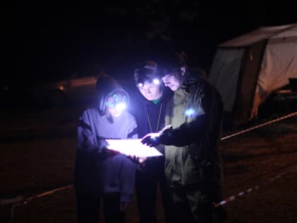 Региональный чемпионат по ночному ориентированию в Новгороде