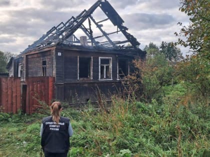 Следователи озвучили предварительную причину смертельного пожара в Холме