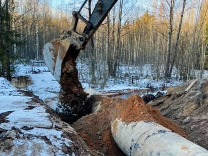 В Новгородском районе отремонтировали размытый участок дороги