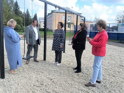 В Волоте появилась еще одна площадка для активного отдыха