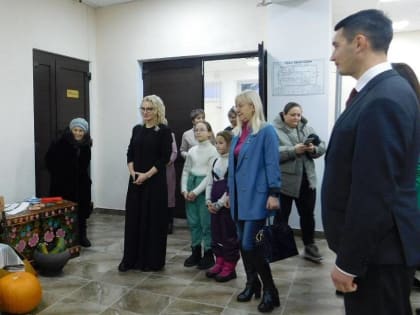 В Чудовском районе после ремонта открылся Грузинский центр народного творчества и досуга