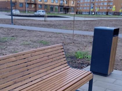 Работы первого этапа в парке в Псковском районе Великого Новгорода завершены