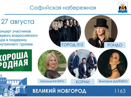 Владимир Еремин: культурная программа Дня города насыщенная и интересная, благодаря совместной работе с коллегами из Новгородской области