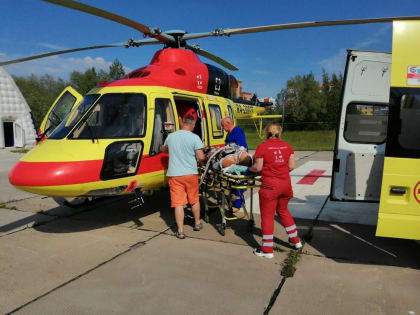 С начала года врачи Центра медицины катастроф 150 раз вылетали на помощь новгородцам