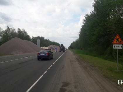 Участок трассы Р56 с 17 по 38 километр закончат ремонтировать в 2023 году