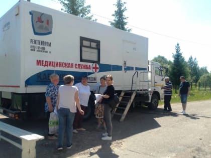 Более 120 маловишерцев смогли провериться в передвижных медицинских комплексах