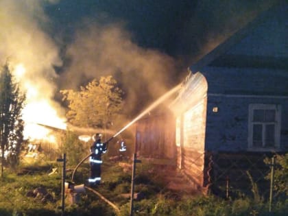 На пожаре в Маловишерском районе погиб мужчина