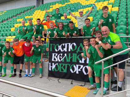 Новгородские футболисты набрали очередные очки в ЮФЛ