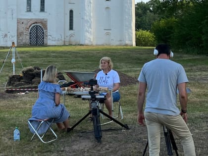 В Великом Новгороде начались съёмки фильма «Лики древнего Новгорода»