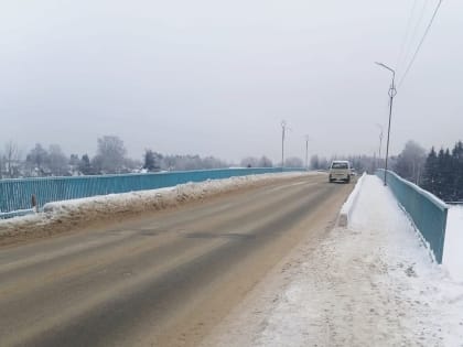 В Пестово на мосту через Мологу вводятся временные ограничения движения