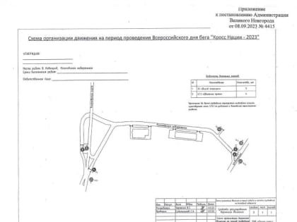 Великий Новгород примет участие во Всероссийском дне бега «Кросс Нации - 2023»