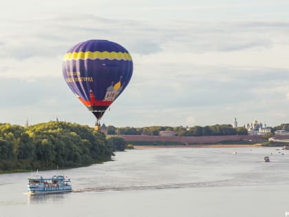 Воздушные шары над городом станут обычным явлением для новгородцев, если позволит погода