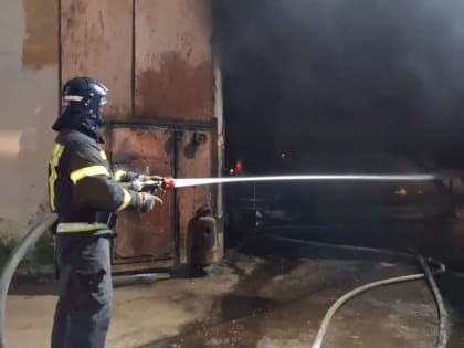В новгородском «Автобусном парке» произошёл пожар