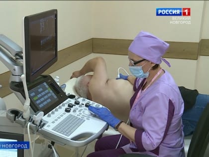 В отделение ультразвуковой диагностики клиники №1  ЦГКБ Великого Новгорода поступил новый аппарат УЗИ
