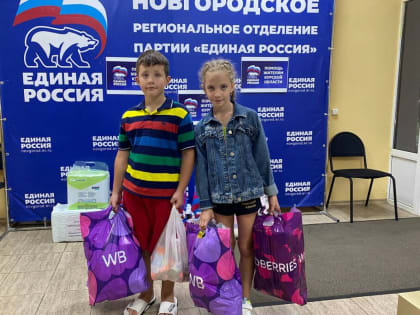 Народная поддержка: новгородцы помогают Курской области