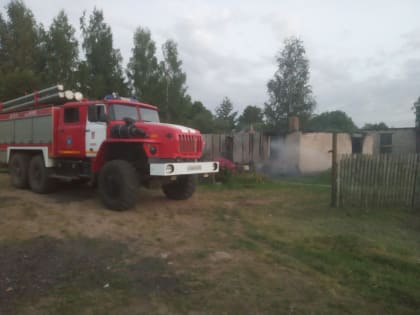 На пожаре в Валдайском районе спасли человека