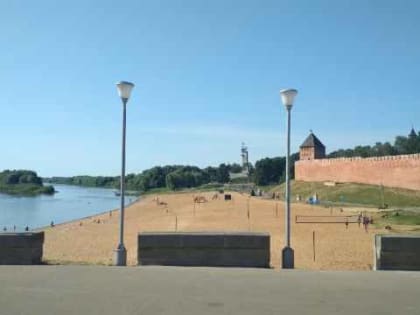 Благоустраивать Кремлёвский пляж в Великом Новгороде будут петербуржцы