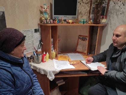 Сергей ШРУБ провёл выездной прием в Деревяницком микрорайоне