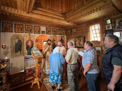 В церкви пророка Илии села Кшентицы отметили престольный праздник