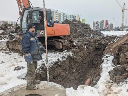 Новый участок улицы Королёва в Великом Новгороде готов на 60%