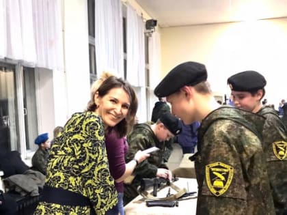 Ряды военно-патриотического клуба «Мужество» пополнились новобранцами