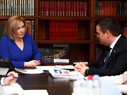 Губернатор обсудил с министром культуры открытие нового музея в Великом Новгороде