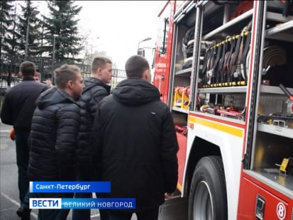 Студенты  Новгородского Технологического колледжа посетили Санкт-Петербургский университет ГПС МЧС России