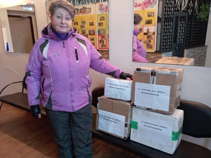 Помощь фронту передали ветераны ПАО «Акрон» и жители Подберезья