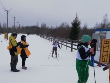 Соревнования по лыжным гонкам