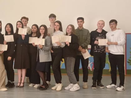 Ребята психолого-педагогического класса получили первую профессию