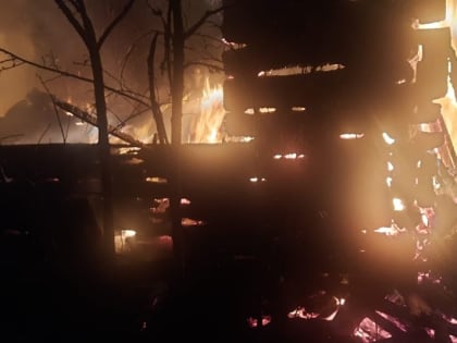 На пожаре в Новгородской области погиб человек