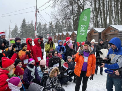 Около трех сотен новгородцев вышли утром 1 января на «Забег обещаний»