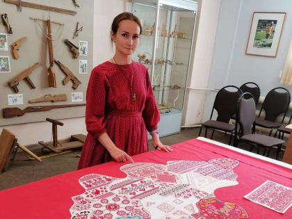 В Великом Новгороде собирают карту региона из вышитых лоскутов