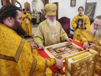 Митрополит Лев совершил Литургию в Юрьевом монастыре