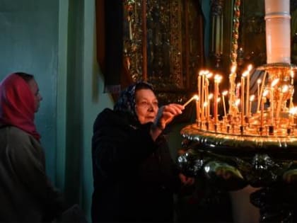 Православные христиане отмечают Вербное воскресенье