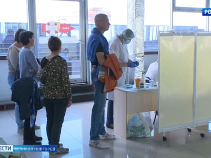 В Великом Новгороде стали работать выездные пункты по вакцинации от гриппа