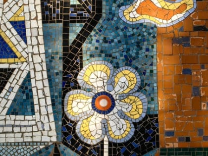 Специалисты рассказали о новгородской мозаике «сурового стиля»